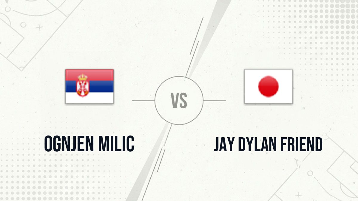 Pronostic Ognjen Milic Jay Dylan Friend