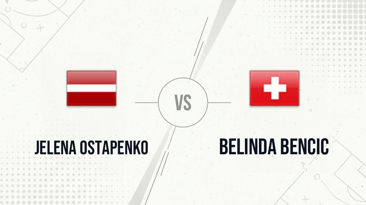 Pronostic Jelena Ostapenko Belinda Bencic