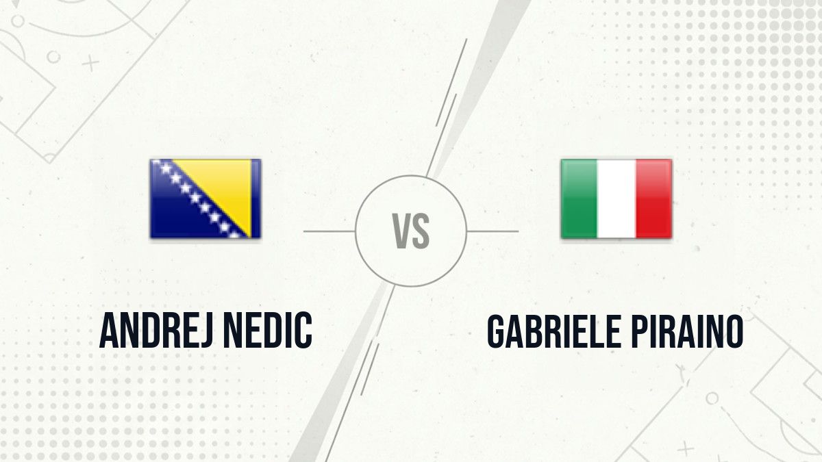 Pronostic Andrej Nedic Gabriele Piraino