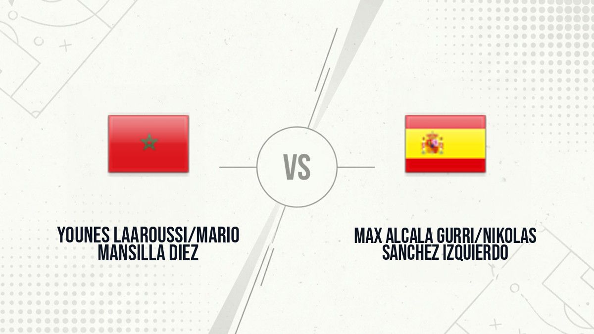 Pronostic Younes Laaroussi/Mario Mansilla Diez Max Alcala Gurri/Nikolas Sanchez Izquierdo