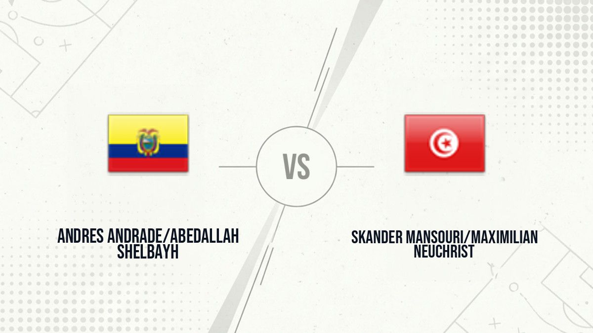 Pronostic Andres Andrade/Abedallah Shelbayh Skander Mansouri/Maximilian Neuchrist