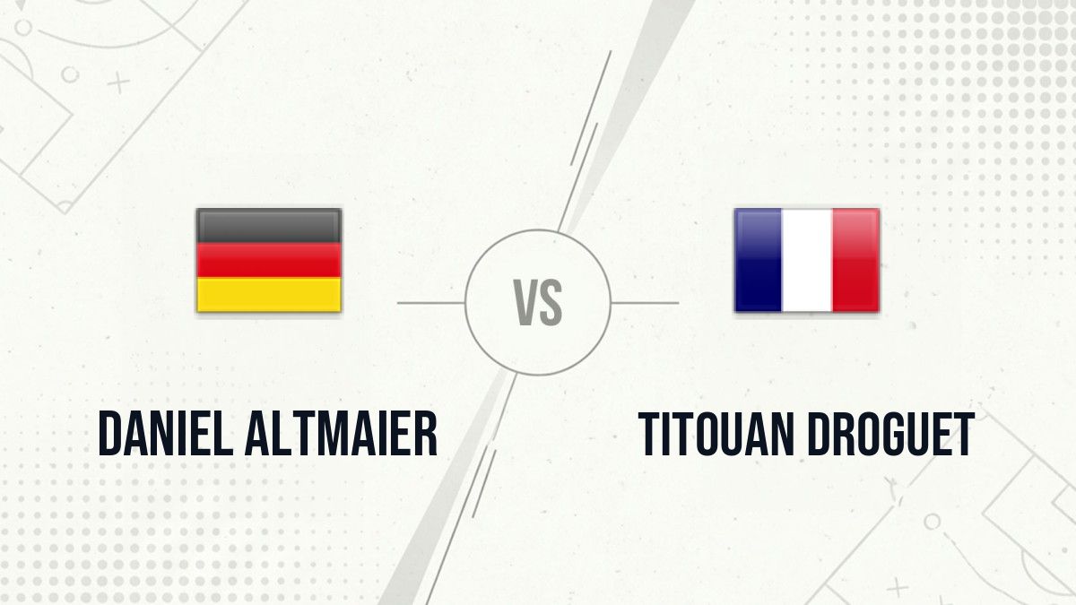 Pronostic Daniel Altmaier Titouan Droguet