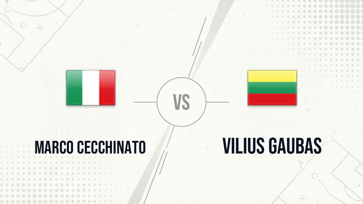 Pronostic Marco Cecchinato Vilius Gaubas