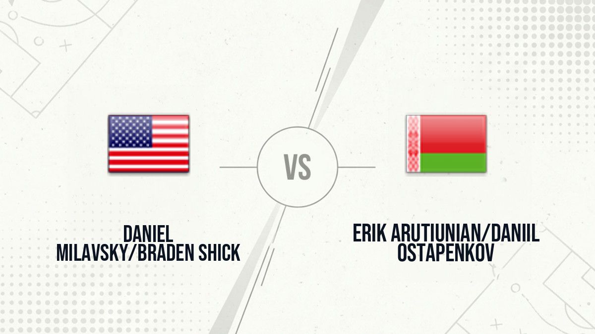 Pronostic Daniel Milavsky/Braden Shick Erik Arutiunian/Daniil Ostapenkov