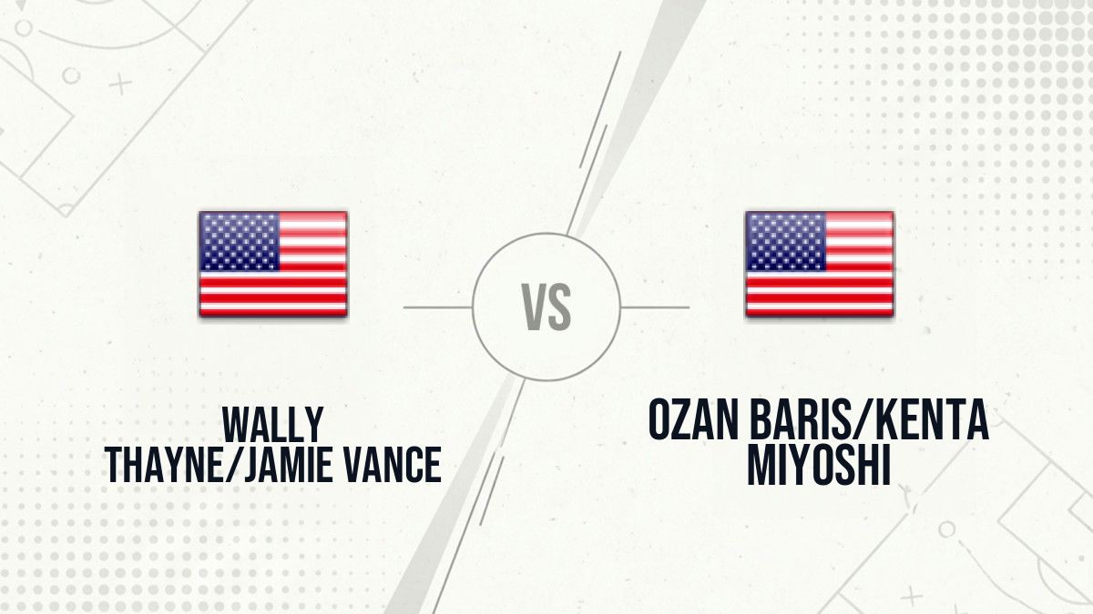 Pronostic Wally Thayne/Jamie Vance Ozan Baris/Kenta Miyoshi