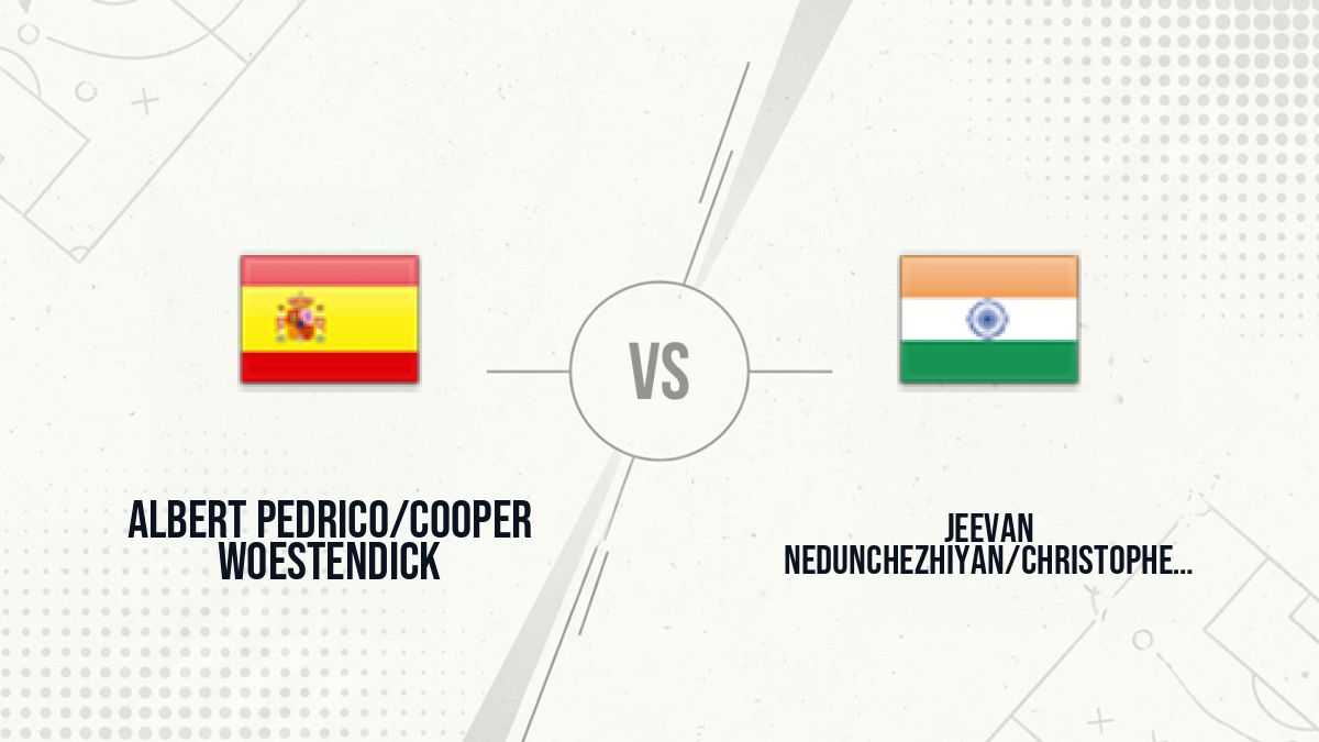 Pronostic Albert Pedrico/Cooper Woestendick Jeevan Nedunchezhiyan/Christopher Papa
