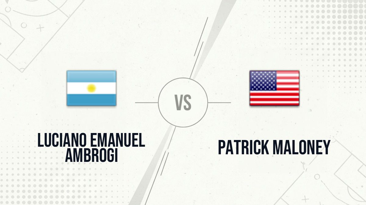 Pronostic Luciano Emanuel Ambrogi Patrick Maloney