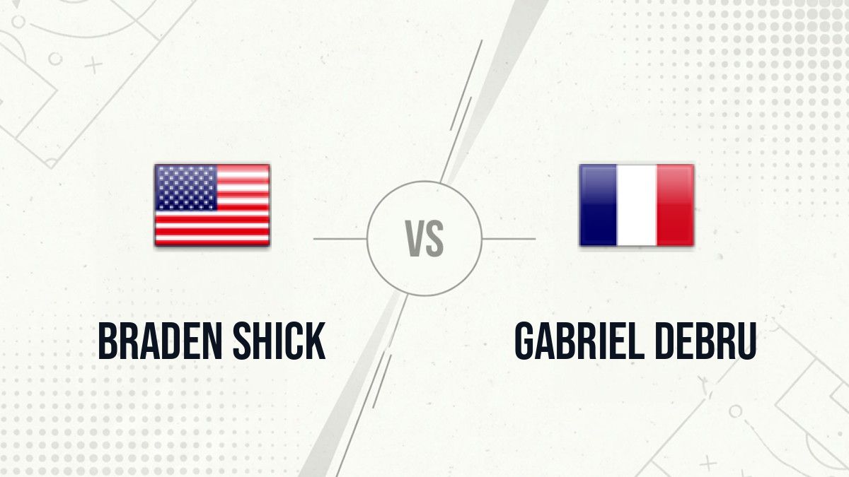 Pronostic Braden Shick Gabriel Debru
