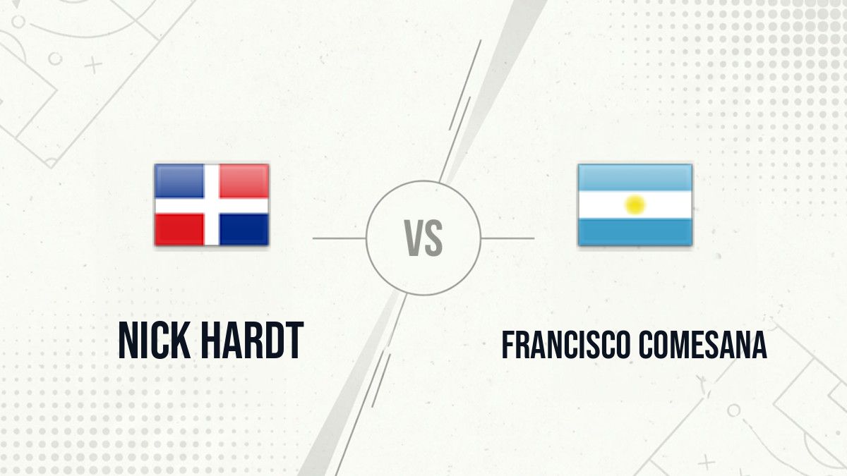 Pronostic Nick Hardt Francisco Comesana