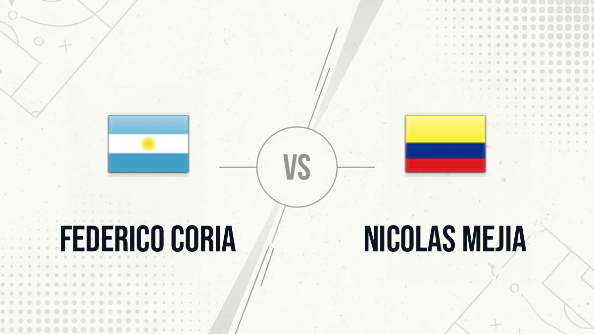 Pronostic Federico Coria Nicolas Mejia