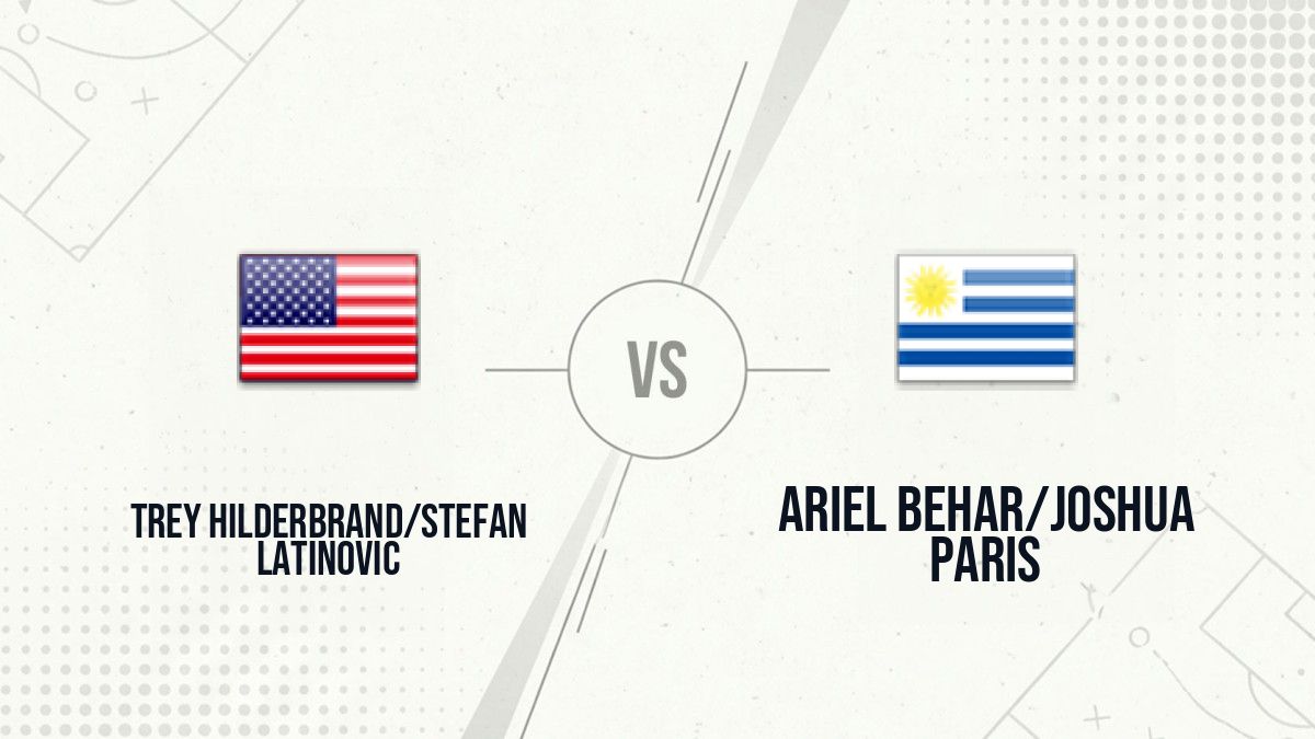Pronostic Trey Hilderbrand/Stefan Latinovic Ariel Behar/Joshua Paris