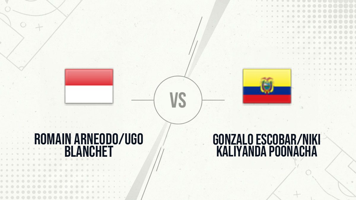 Pronostic Romain Arneodo/Ugo Blanchet Gonzalo Escobar/Niki Kaliyanda Poonacha