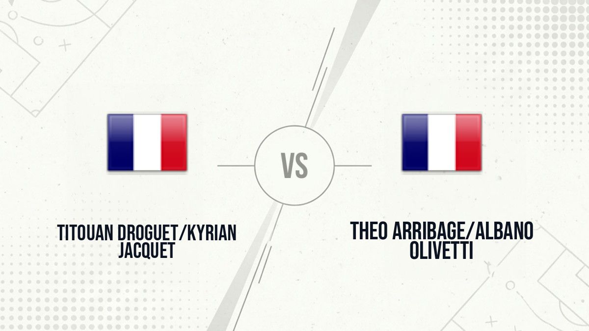 Pronostic Titouan Droguet/Kyrian Jacquet Theo Arribage/Albano Olivetti