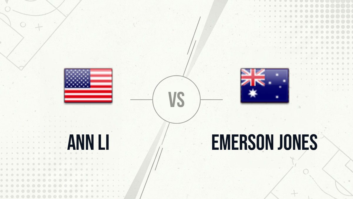 Pronostic Ann Li Emerson Jones