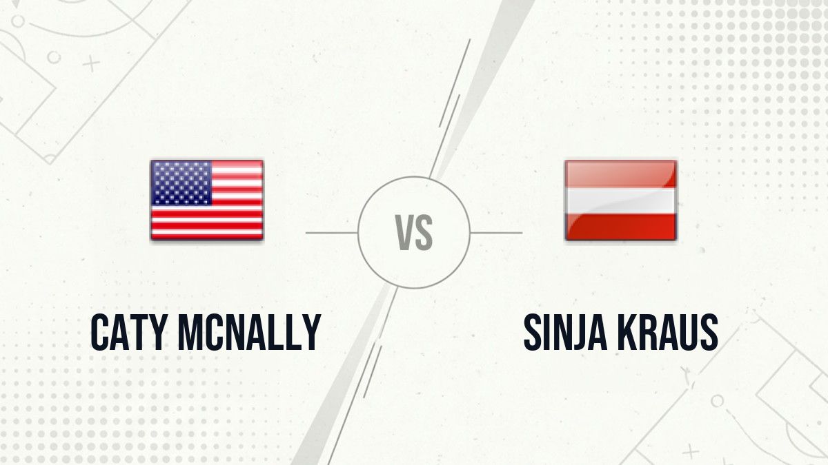 Pronostic Caty McNally Sinja Kraus