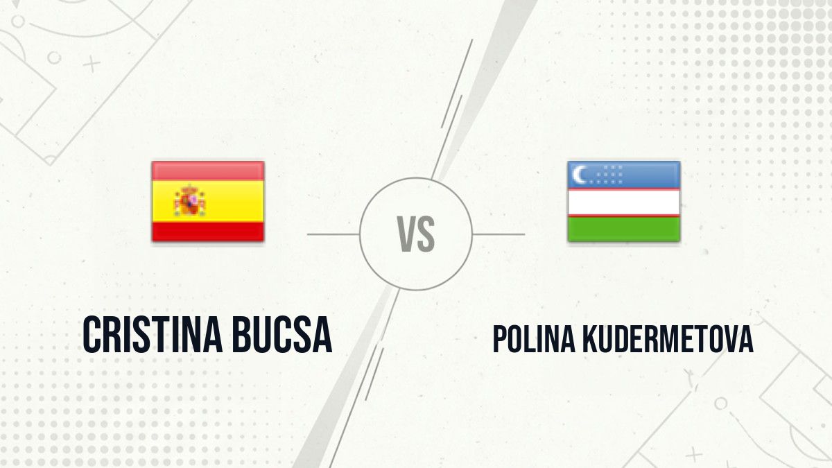 Pronostic Cristina Bucsa Polina Kudermetova