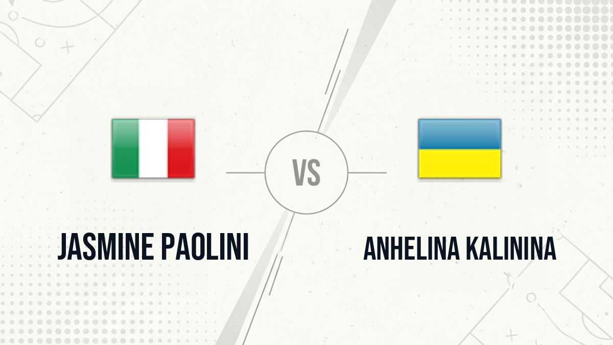 Pronostic Jasmine Paolini Anhelina Kalinina
