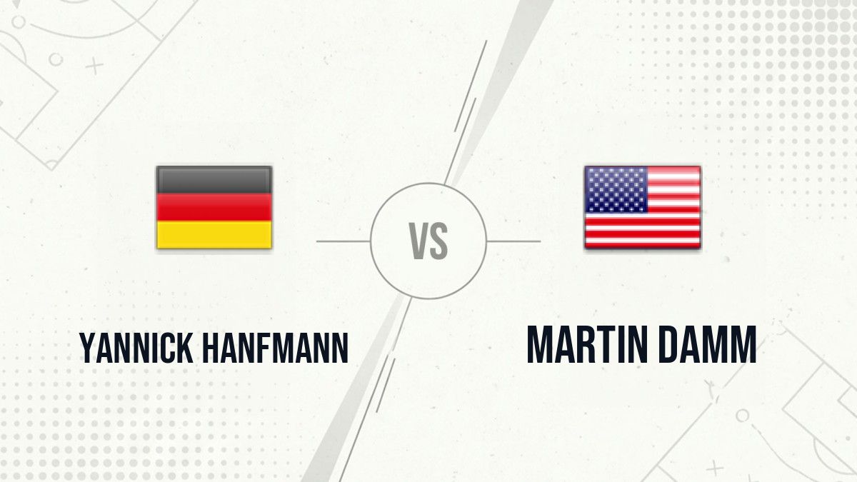 Pronostic Yannick Hanfmann Martin Damm