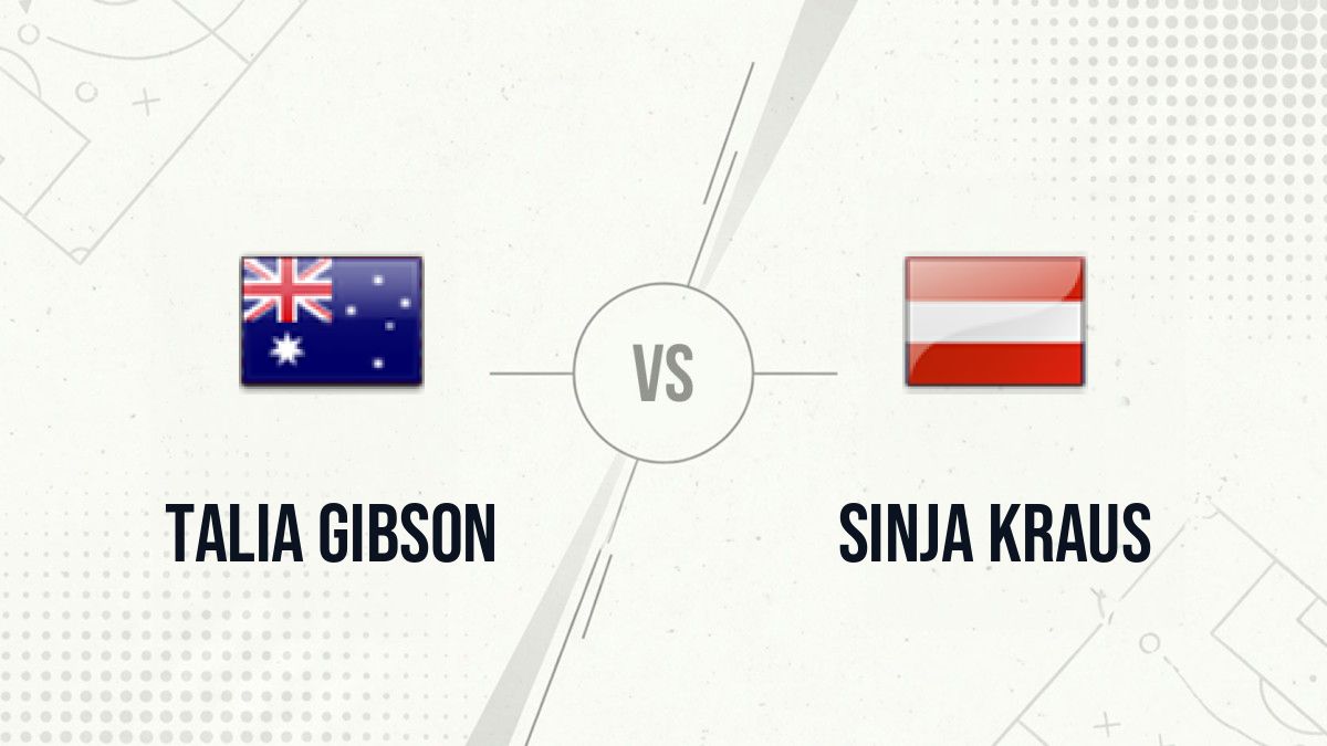 Pronostic Talia Gibson Sinja Kraus