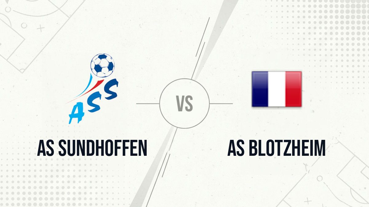 Pronostic AS Sundhoffen AS Blotzheim
