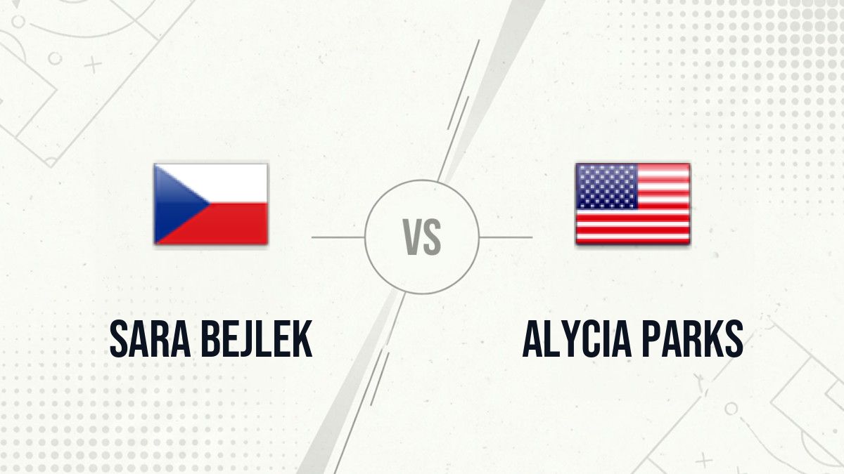 Pronostic Sara Bejlek Alycia Parks