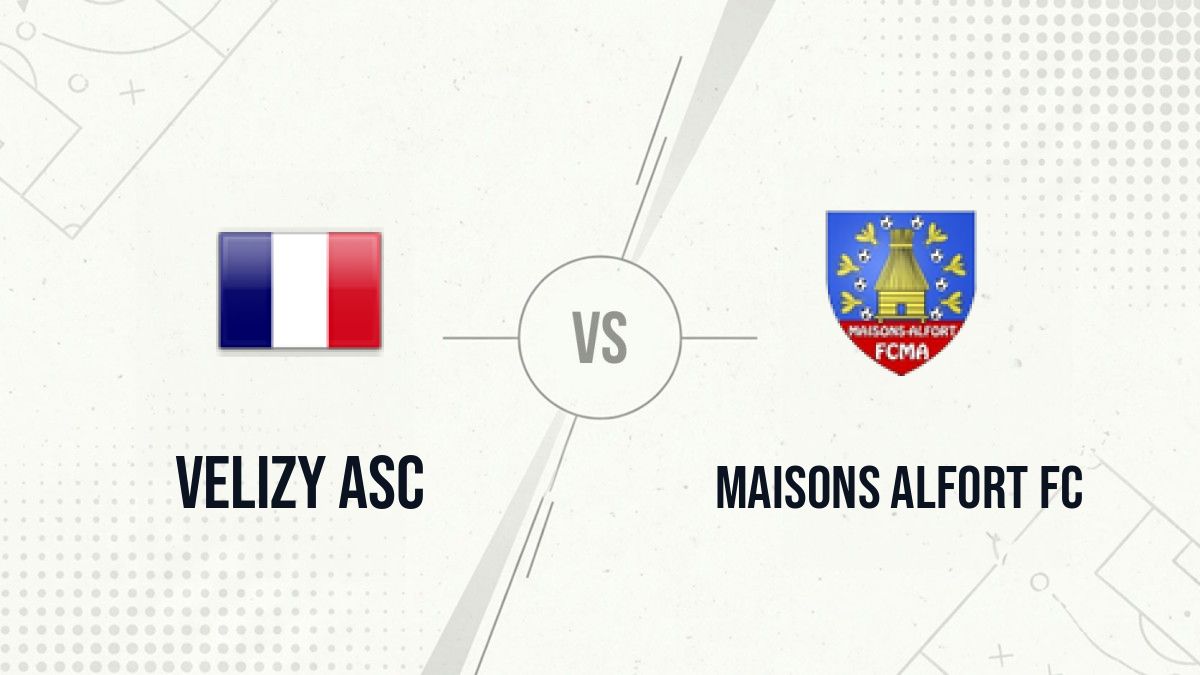 Pronostic Velizy ASC Maisons Alfort FC