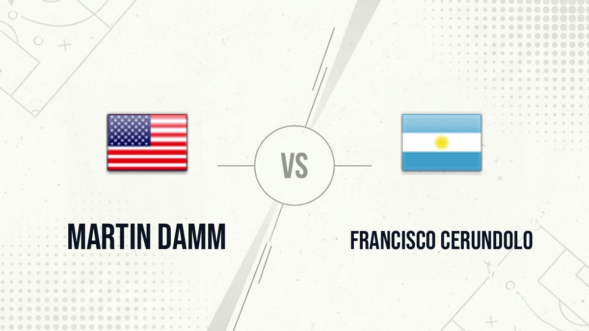 Pronostic Martin Damm Francisco Cerundolo