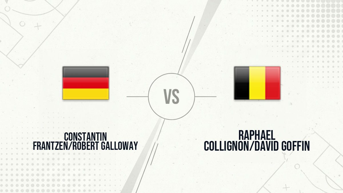 Pronostic Constantin Frantzen/Robert Galloway Raphael Collignon/David Goffin