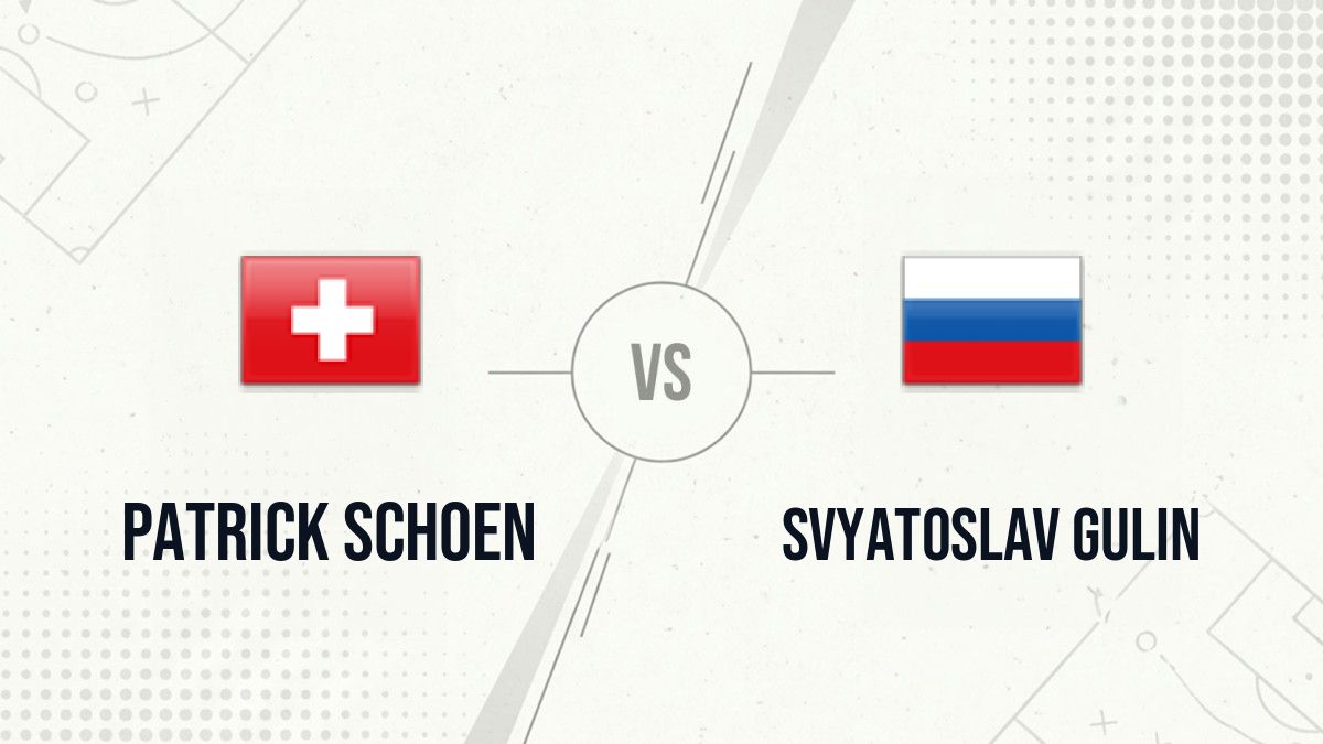 Pronostic Patrick Schoen Svyatoslav Gulin