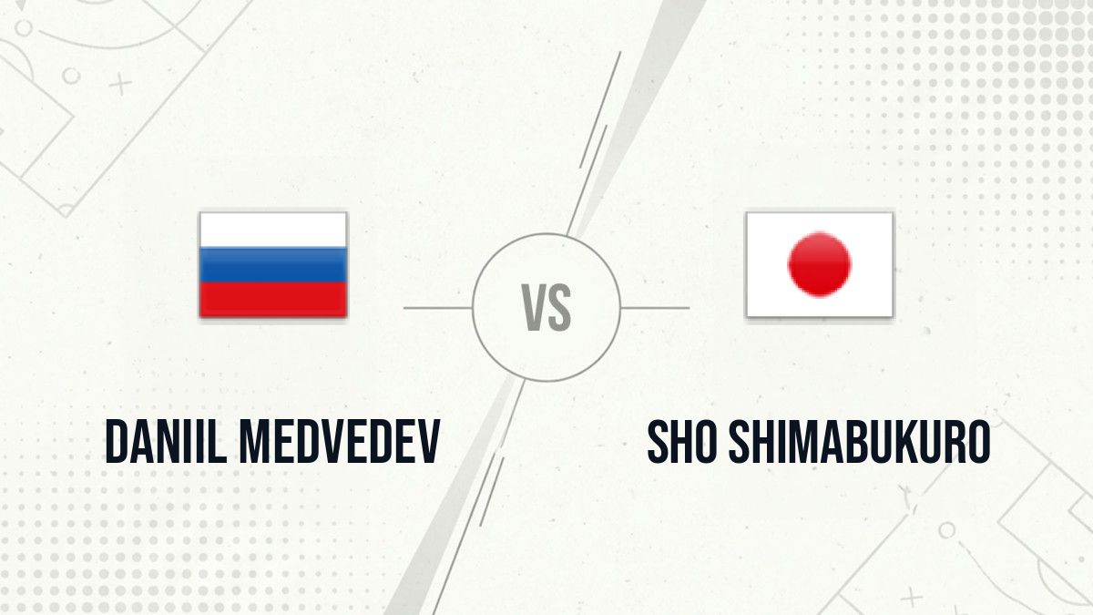 Pronostic Daniil Medvedev Sho Shimabukuro