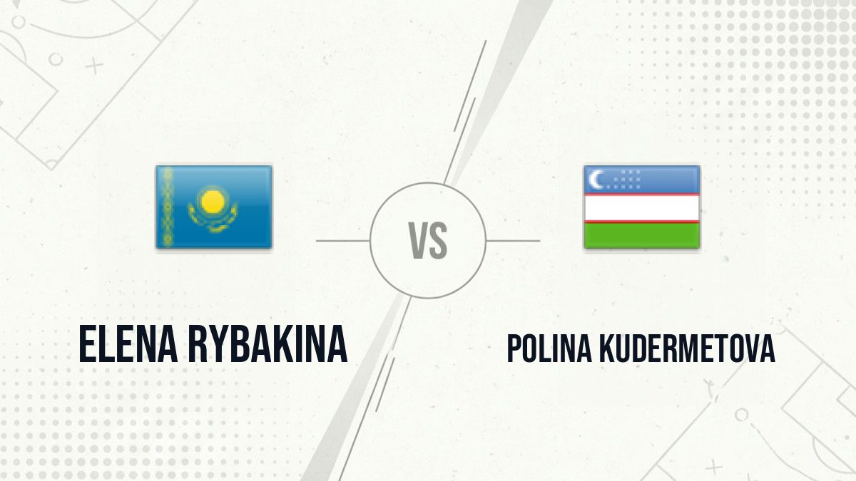 Pronostic Elena Rybakina Polina Kudermetova