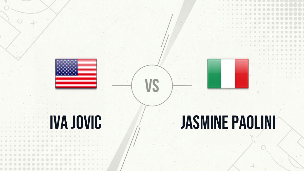Pronostic Iva Jovic Jasmine Paolini