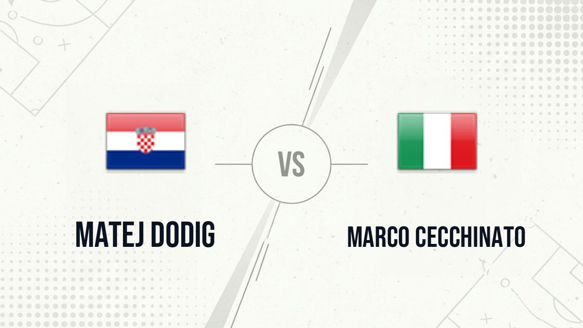 Pronostic Matej Dodig Marco Cecchinato