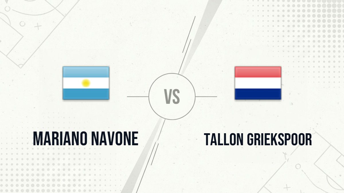 Pronostic Mariano Navone Tallon Griekspoor