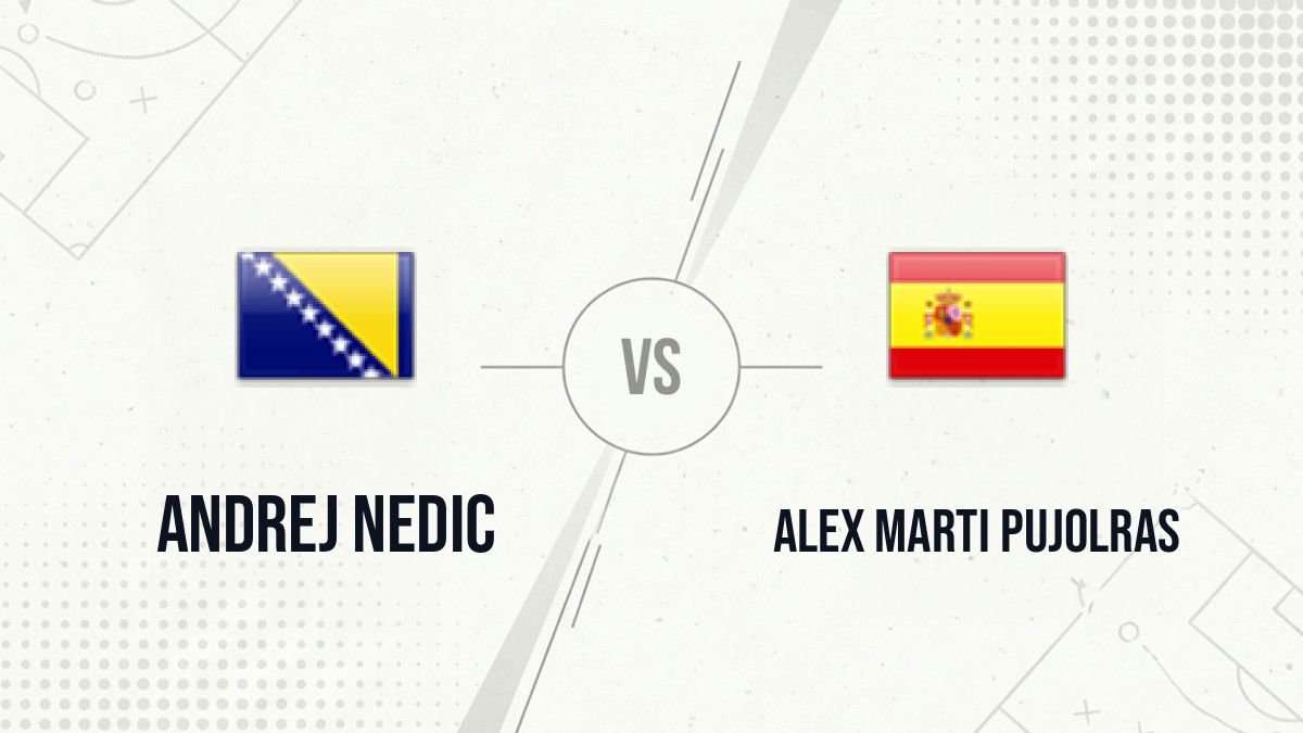 Pronostic Andrej Nedic Alex Marti Pujolras
