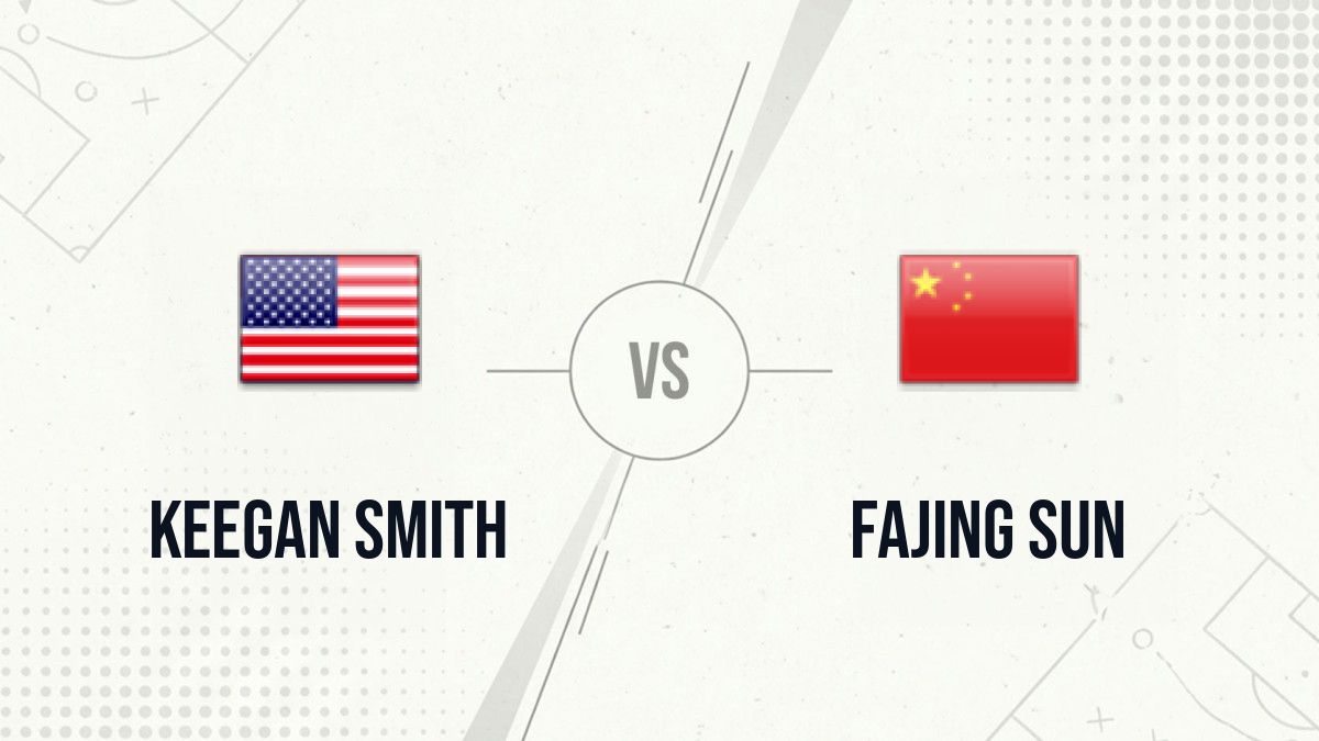 Pronostic Keegan Smith Fajing Sun