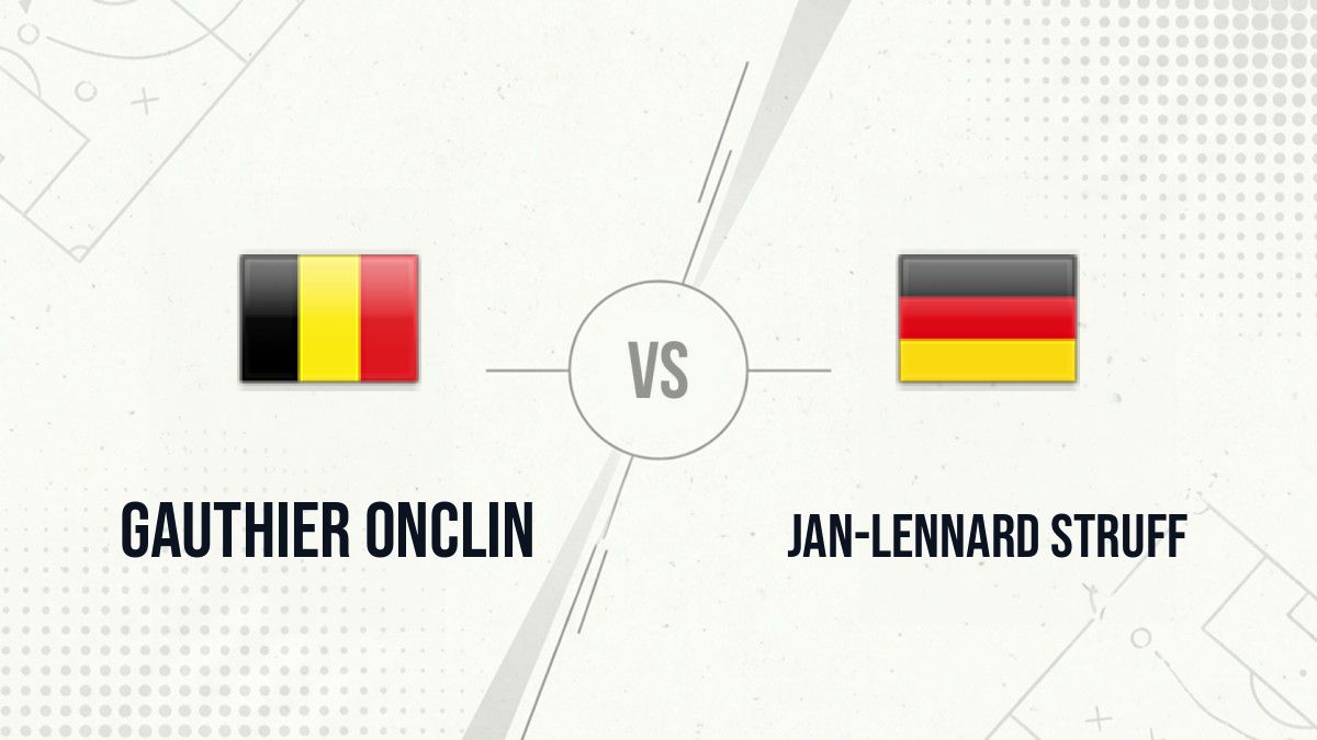 Pronostic Gauthier Onclin Jan-Lennard Struff