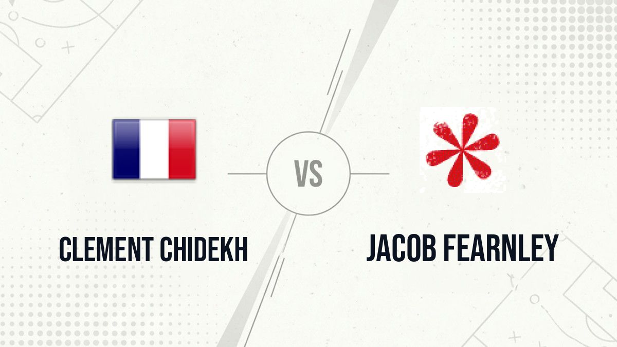 Pronostic Clement Chidekh Jacob Fearnley