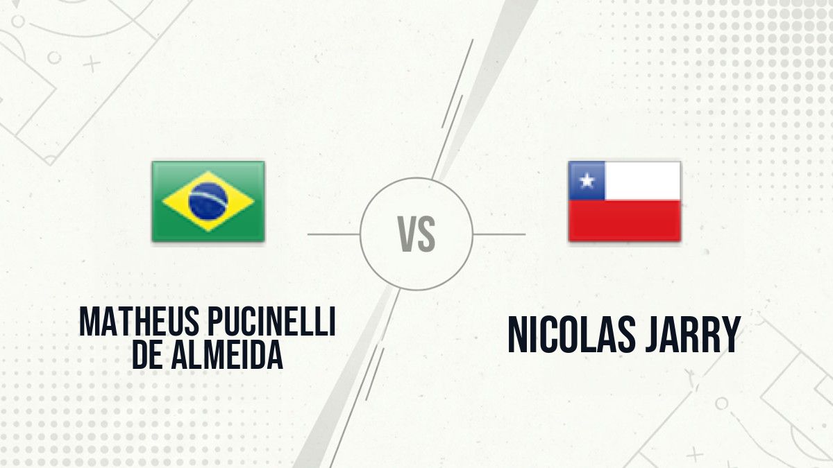 Pronostic Matheus Pucinelli de Almeida Nicolas Jarry