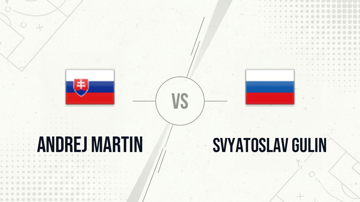 Pronostic Andrej Martin Svyatoslav Gulin