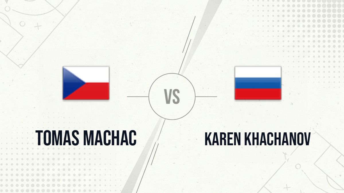 Pronostic Tomas Machac Karen Khachanov