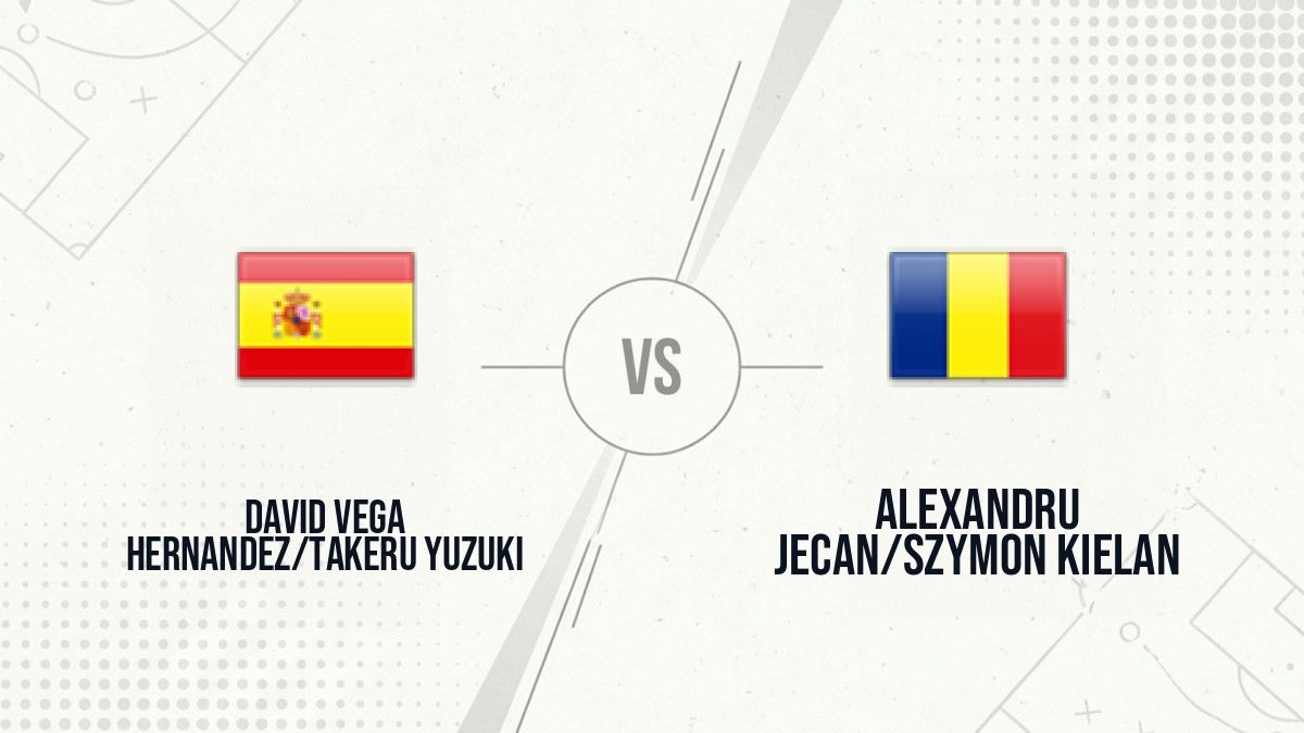 Pronostic David Vega Hernandez/Takeru Yuzuki Alexandru Jecan/Szymon Kielan