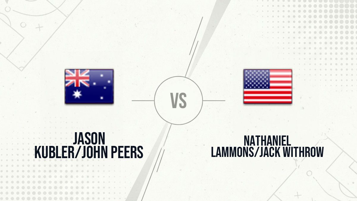 Pronostic Jason Kubler/John Peers Nathaniel Lammons/Jack Withrow