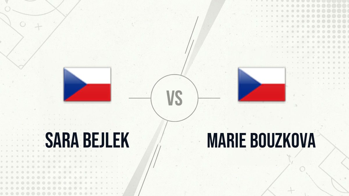 Pronostic Sara Bejlek Marie Bouzkova