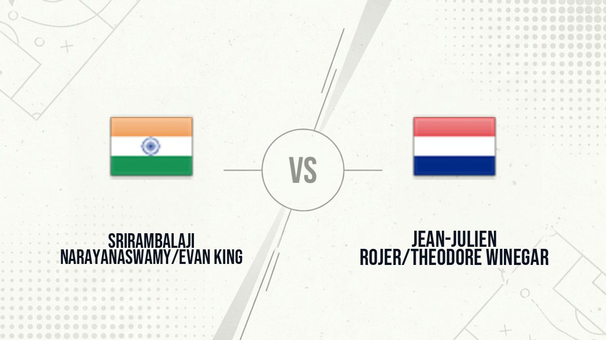 Pronostic Srirambalaji Narayanaswamy/Evan King Jean-Julien Rojer/Theodore Winegar