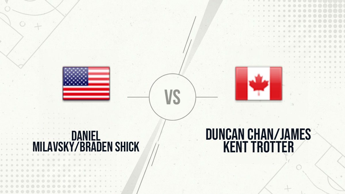Pronostic Daniel Milavsky/Braden Shick Duncan Chan/James Kent Trotter