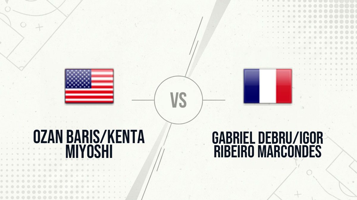 Pronostic Ozan Baris/Kenta Miyoshi Gabriel Debru/Igor Ribeiro Marcondes