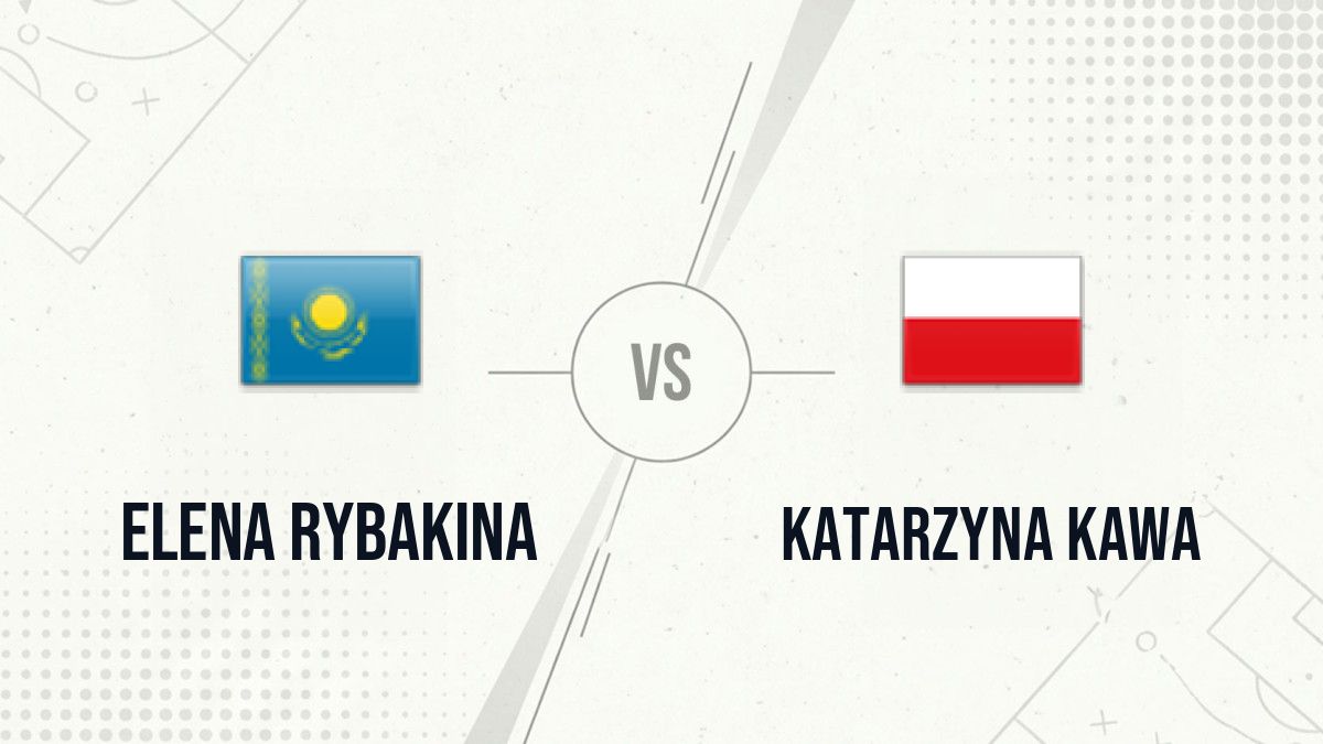 Pronostic Elena Rybakina Katarzyna Kawa