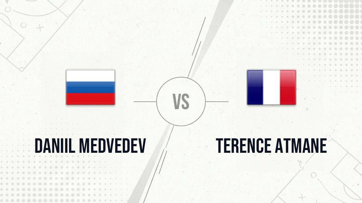 Pronostic Daniil Medvedev Terence Atmane