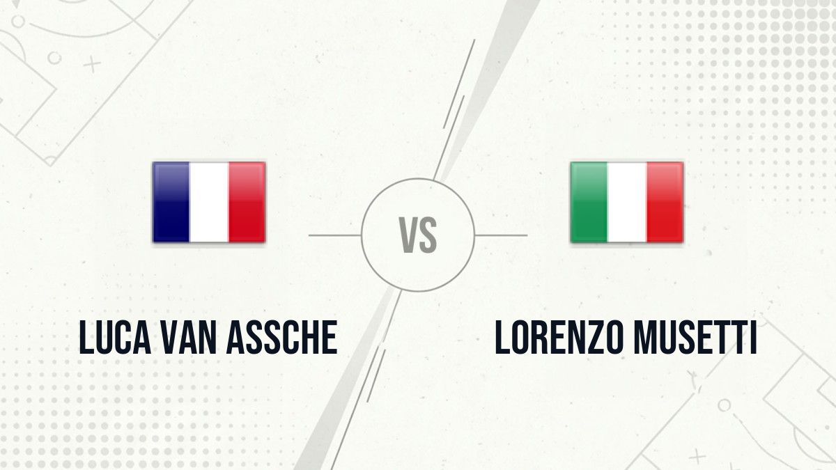 Pronostic Luca Van Assche Lorenzo Musetti